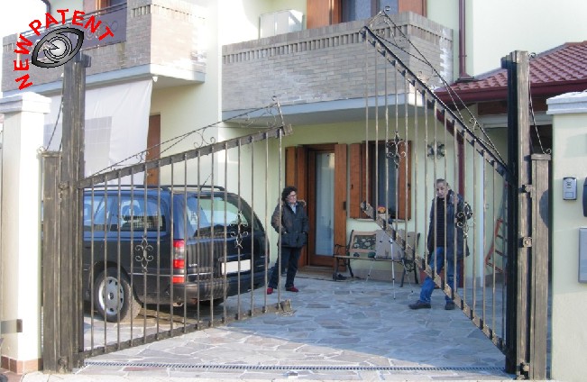 cancello carraio esempio di recupero posti auto interni cancello alzata limitati spazi recupero parcheggio