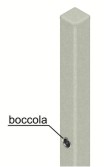 particolari boccola elementi verticali del canello ad alzata perni con boccola cancello alzata