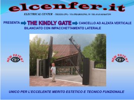 guarda il video con alcuni ESEMPI APPLICATIVI del CANCELLO ad ALZATA VERTICALE presentazione cancello ad alzata